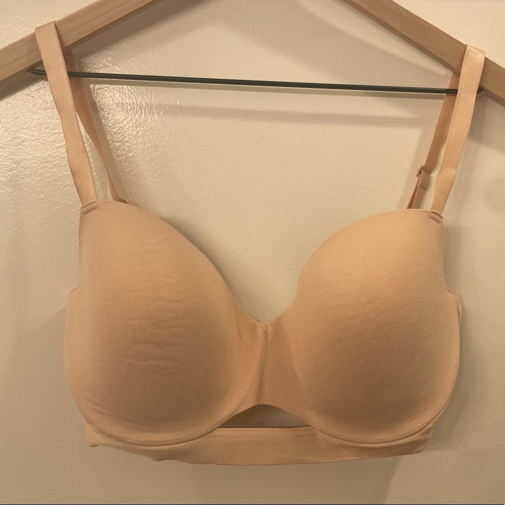 Thirdlove Women's 24/7 Cotton T-Shirt Bra | 32F | $72 | Excellent Condition!